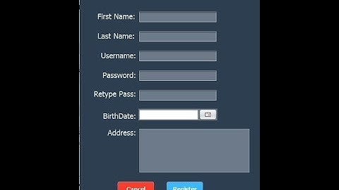voting system using hibernate with java swing part 1