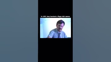 Yep, Sony really put a camera on a floppy disk in 1997 📸💾