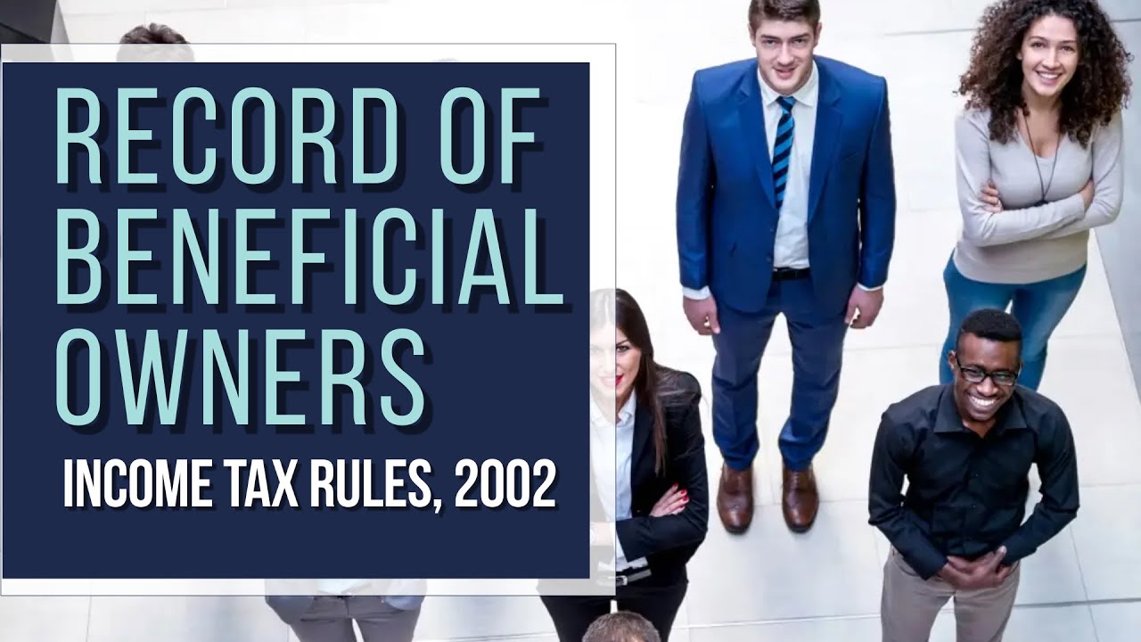Every Company & AOP adhere to Record of Beneficial Owners 's Tax