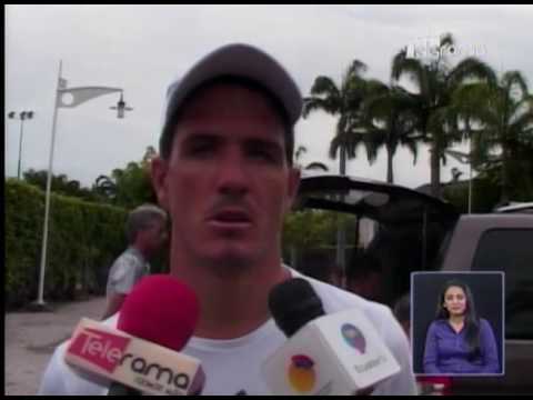 Equipo Copa Davis viajó a Ambato para serie ante Brasil