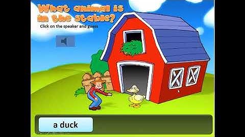 UNIT 5. LESSON 2. FARM ANIMALS - EVERYBODY UP STARTER