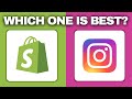 Shopify Vs Instagram Shop (2025) | Which Platform Is Better For Selling Online?