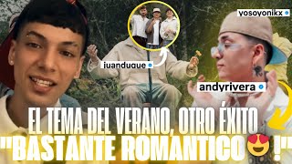 Reaccion a amar y ya de Andy rivera, Juan duque y onikx "un tema bastante románticon"🥴