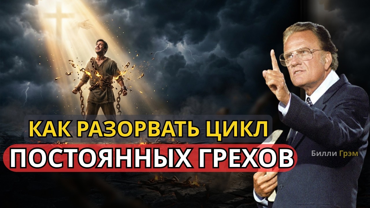 Как преодолеть упорный грех: найдите силу в Боге, когда чувствуете себя в ловушке | Билли Грэма