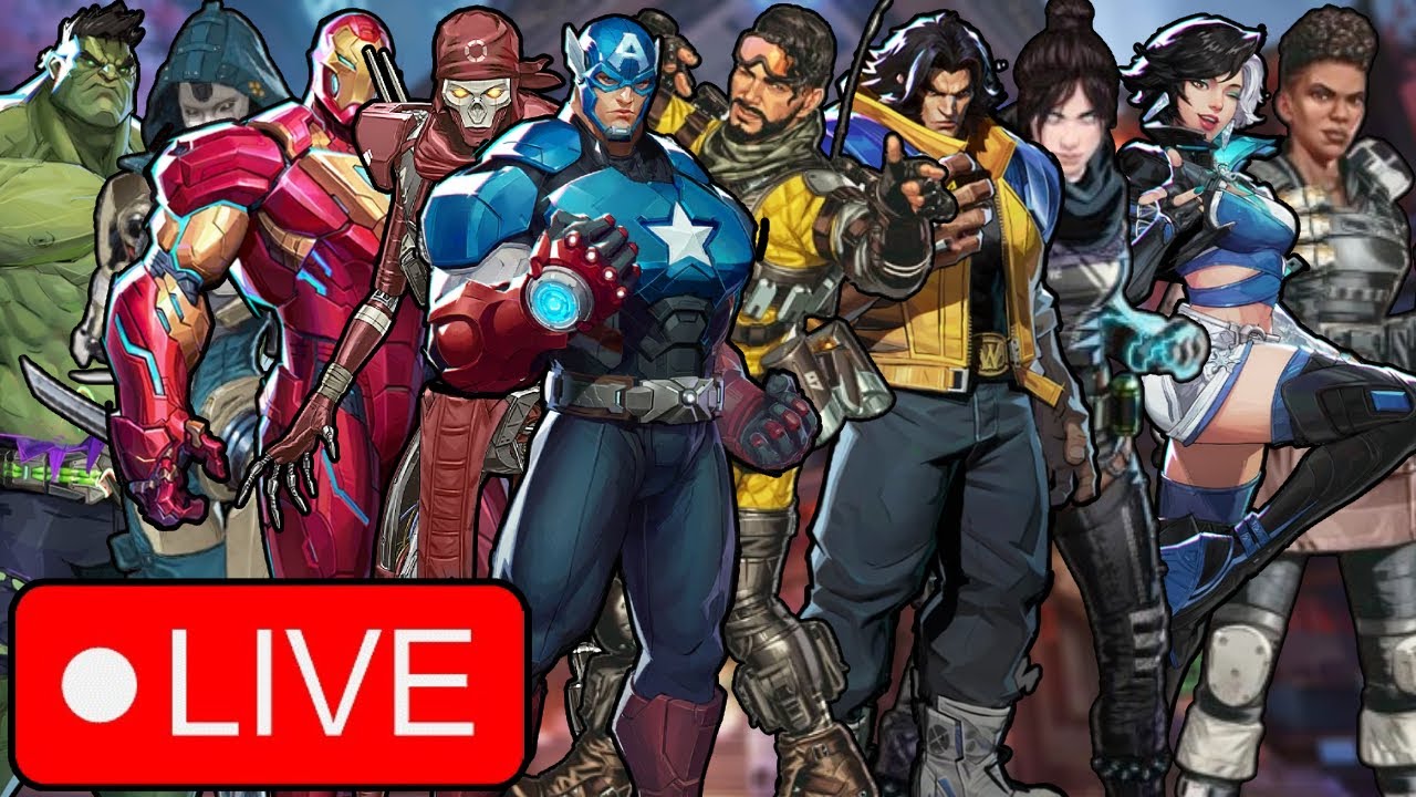 🔴LIVE! Ranked Grind + New Rivals Season | Apex Legends & Marvel Rivals ...