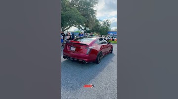 A Proper American Muscle Car V8 Rumble #cadillac #ct5 #blackwing #v8 #corvette #musclecar #chevrolet