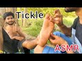Ultimate ASMR Foot Massage &amp; Tickle Therapy 💆‍♀️✨ Deep Relaxation Guaranteed ||ASMR Deaf||