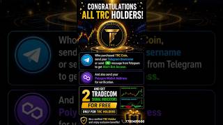 Get Free Trading Tools || Buy TRC And Get Trading Indicators and Alert Bot For FREE.