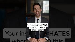 This One Mistake After A Crash Drives Insurers Crazy #shorts #advice #law
