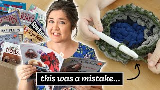 I Tried Following a Vintage Crochet Craft Book