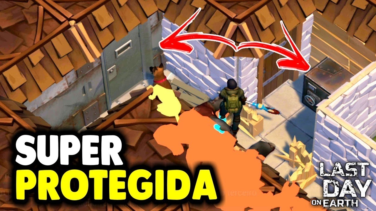 INVASÃO BASE SUPER PROTEGIDA - Last Day On Earth