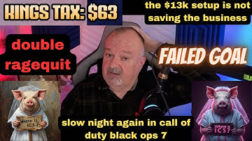 DsP--disastrous night, begging all night, trolled, tea bäĝĝëd, 2 ragequits + slow night again in BO7