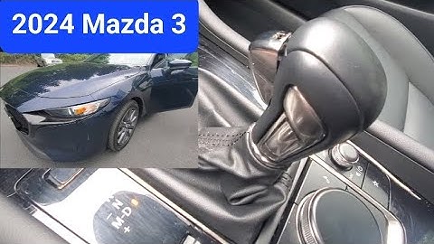 How to REMOVE SHIFTER KNOB & Console trim 2024 Mazda 3