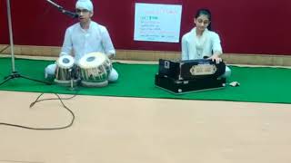 Gurjas singh playing complex tirkit guru Rajeev Jha