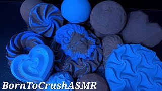 Black Blue Baking Soda Crush | ASMR Baking Soda | Satisfying | Relaxing |