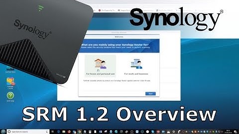 Overview of Synology Router Manager 1.2 (SRM)