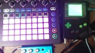LSDJ + Arduinoboy + Novation Circuit - LSDJ Midi Out Test