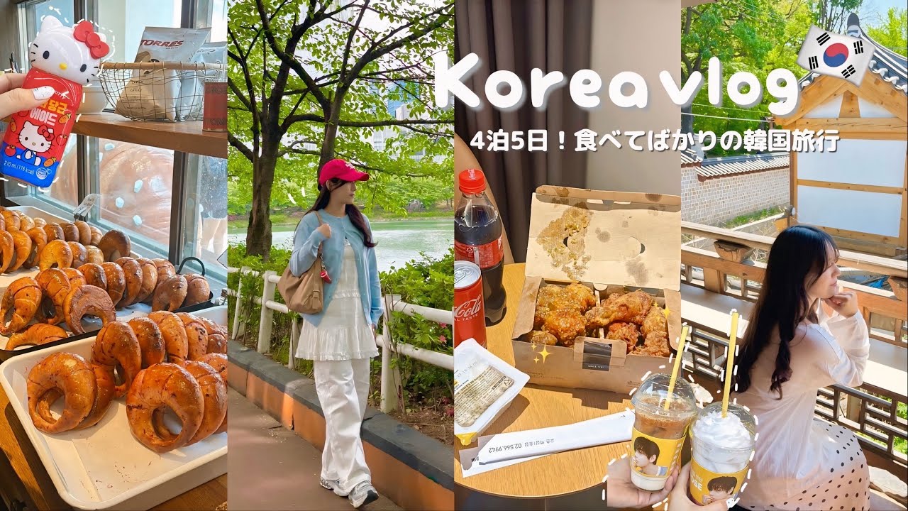 Japanese Girl's Seoul VLOG: 4 Days 5Nights Spring Trip in Korea Japanese Girl's Seoul VLOG: 4 Days 5Nights Spring Trip in Korea