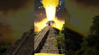 아즈텍 피라미드, 꼭대기에서 금이 하늘로 솟구쳤다! / Aztec Pyramid Erupts with Gold – Ancient Treasure Awakens #피라미드 #금괴