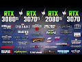 RTX 3080 Ti vs RTX 3070 Ti vs RTX 2080 Ti vs RTX 3070 | Test in 33 Games | 1440p