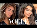 I followed Madison Beer's VOGUE makeup routine