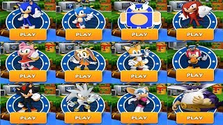 Sonic, metal sonic, tails, shadow, blaze, knuckles, cream, silver