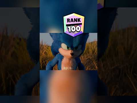 Brawl Stars Sonic Rank UP #shorts #brawlstars