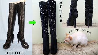 DIY | Give Your Old Pair Of Boots A Second Life! (Cheap & Easy)