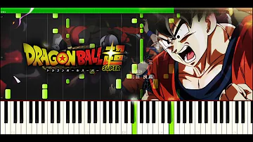 Dragon Ball Super - Opening 2 - Limit-Break x Survivor (Piano TUTORIAL + SHEETS) [Max AnimePianist]