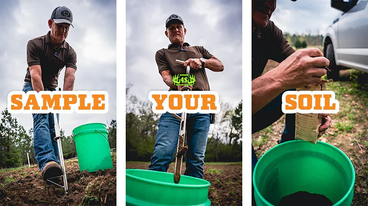 Sampling Soil w/ Jeff Cook, UGA County Extension