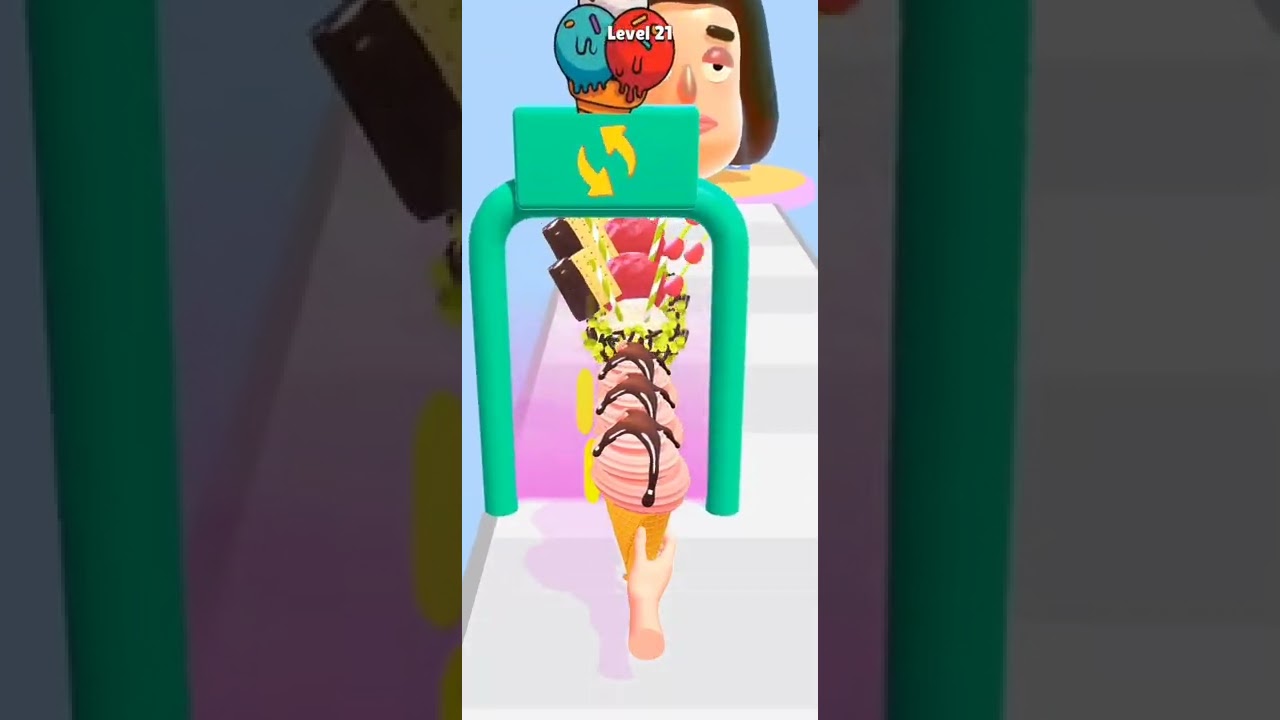 Ice Cream Stack 🍦||Gameplay (iOS & Android) 