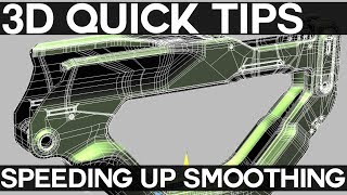 3D QUICK TIPS: Speeding Up Smoothing Groups in 3ds Max