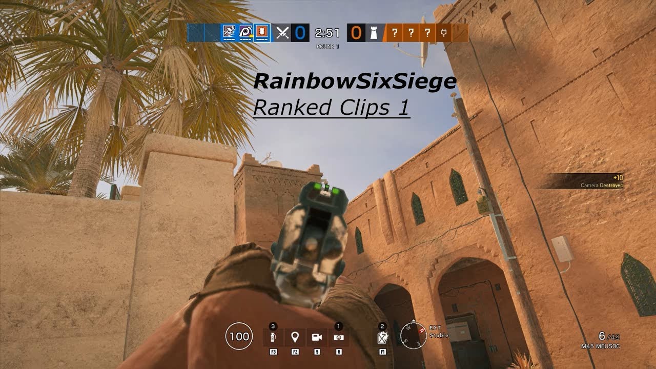 RAINBOW SIX SIEGE MONTAGE - RANKED CLIPS 1 - YouTube