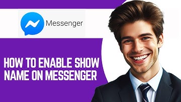 How To Enable Show Name On Messenger Notifications