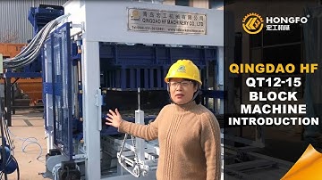 Qingdao HF  QT12-15 Block Machine