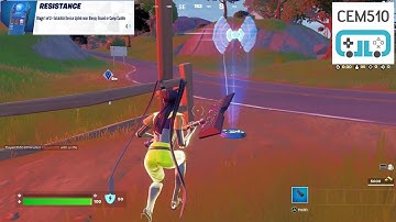 Establish Device Uplink near Sleepy Sound or Camp Cuddle Fortnite Resistance Quests Week 9