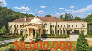 Inside a $8,000,000 Mansion for Sale in Atlanta, GA | Atlanta Mansion Tour