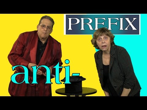 Video: Šta znači prefiks anti?