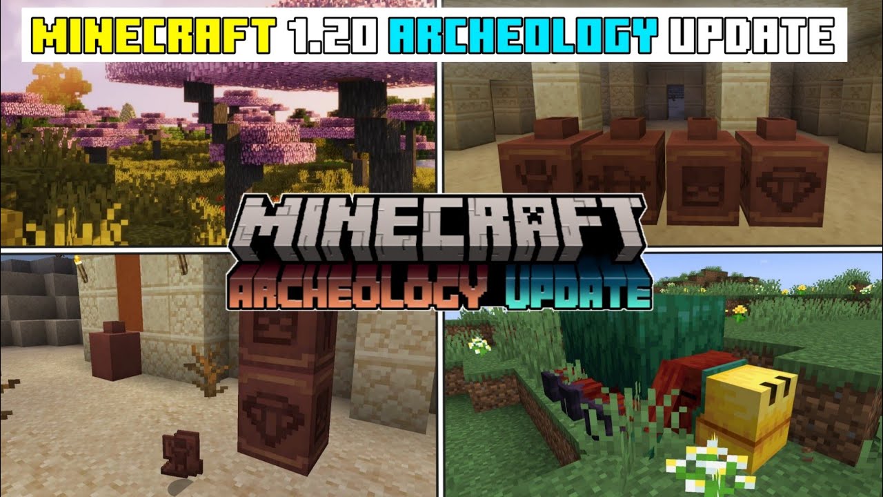 Minecraft's long-delayed archaeology system coming in this year's 1.20  update