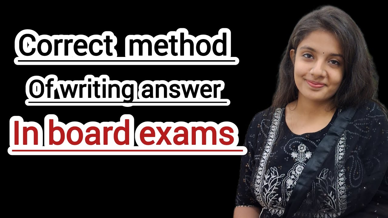 how to write answers in board exams #class12 #class10 #boardexam - YouTube