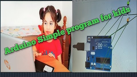 Arduino Simple Program For Kids |Using Tinker Cad |Block Programming