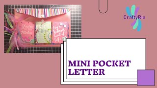 Summer Themed Mini Pocket Letter