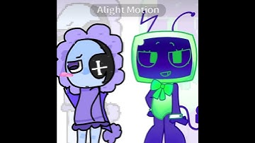 FAKE COLLAB!!- #tween #animation #dandysworld #astro #vee #youtubeshorts #alightmotion