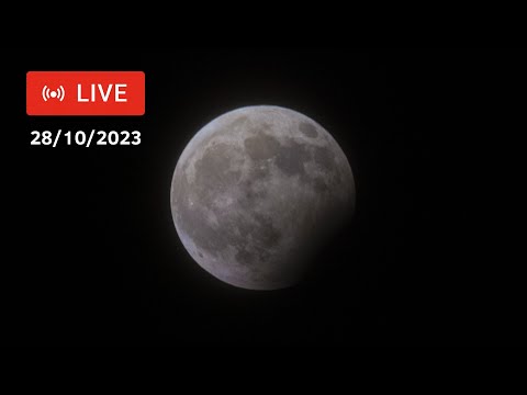 Частное лунное затмение 28/29 октября 2023 || Partial Lunar Eclipse 28/29 Oct 2023