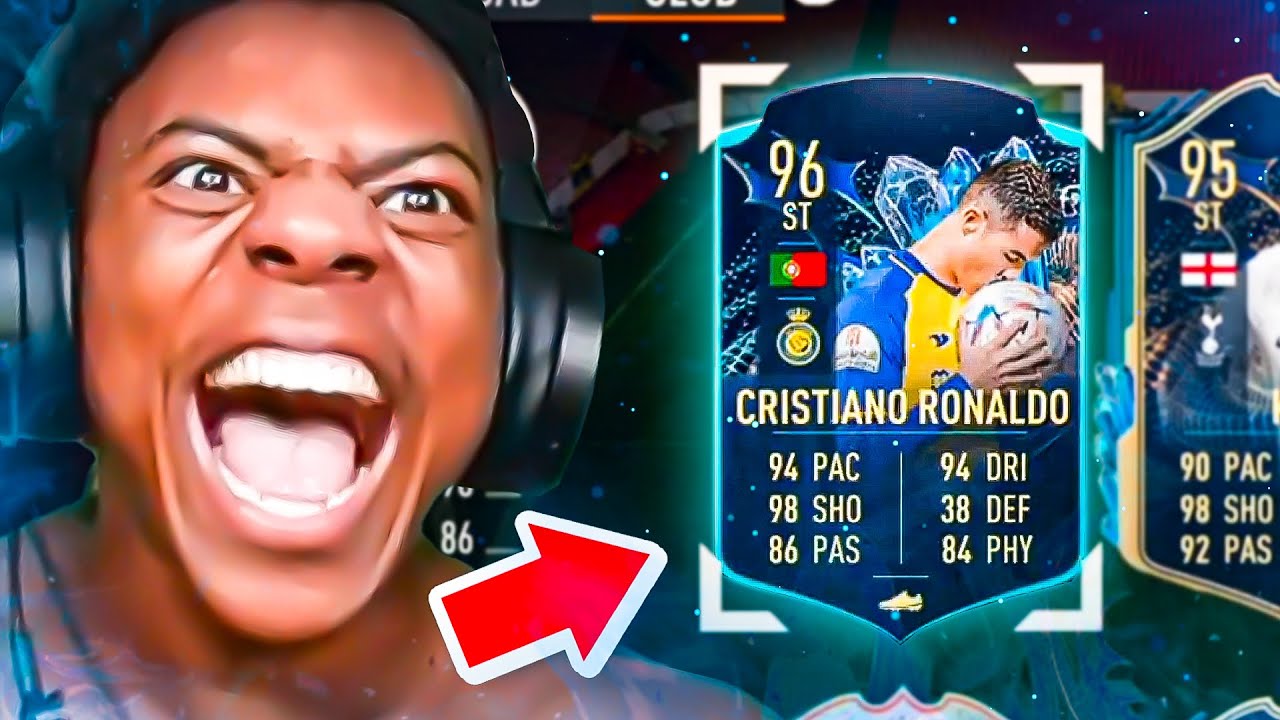 iShowSpeed Leaks GLITCH for a FREE RONALDO in FIFA 23!!😳