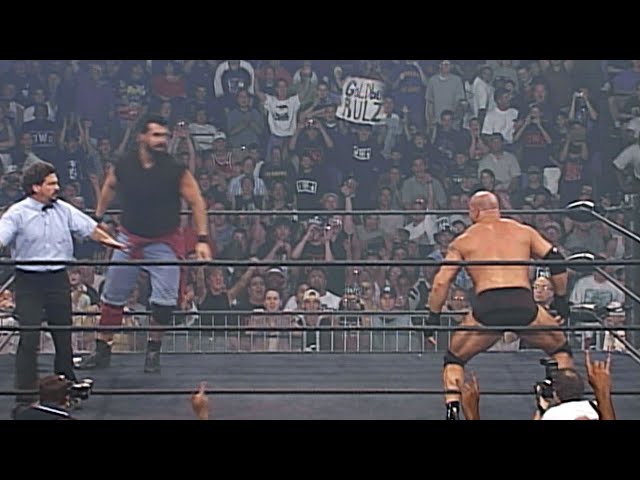 Goldberg destroys a 7-foot-2 Superstar: WCW Thunder, June 18, 1998 class=