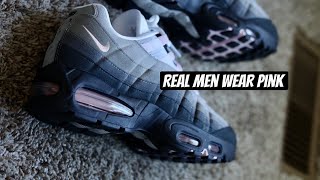 Nike Air Max 95 OG Big Bubble Pink Foam On Foot review Air Max Infinity Pink