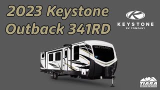 2023 Keystone Outback 341RD Walkthrough | Fifth Wheel Style Floorplan in a Travel Trailer