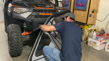 Ranger canvas door mirror mount install