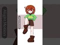 はい！再投稿です！！#alightmotion #undertale #キャラ #イラスト 